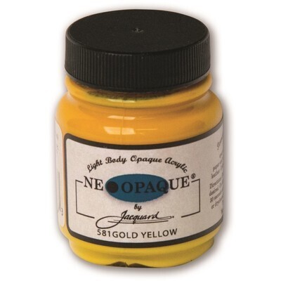 Fabric Paint, Gold Yellow Neopaque, 2.5fl oz