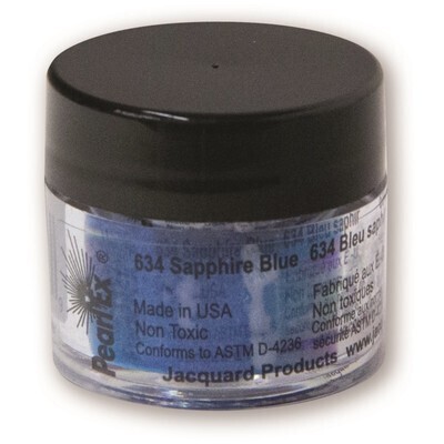 Pigment Powdered, Pearl Ex Sapphire Blue, 3G