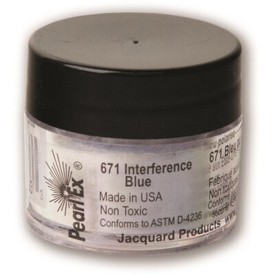 Pigment Powdered, Pearl Ex Interference Blue, 3G