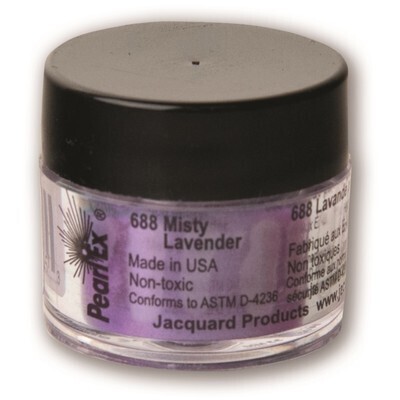 Pigment Powdered, Pearl Ex Misty Lavender, 3G