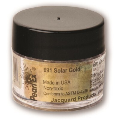 Pigment Powdered, Pearl Ex Solar Gold, 3G