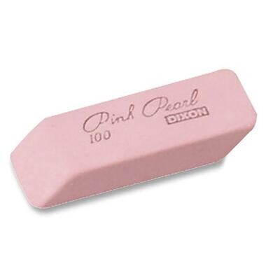 Eraser, Classic, Dixon Pink, Single