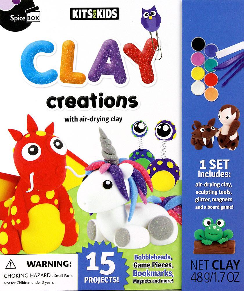 Book Kit: Kits For Kids Clay Creations