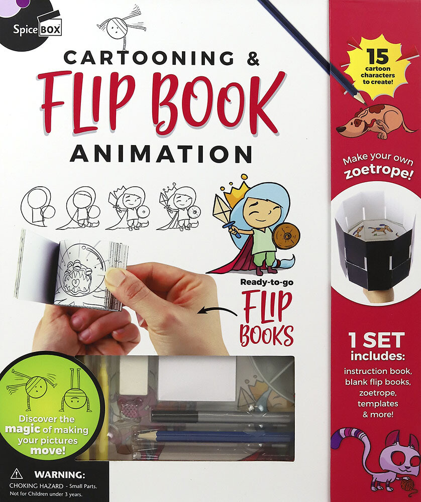 Book Kit: Cartooning & Flip Books Flip Book Animation