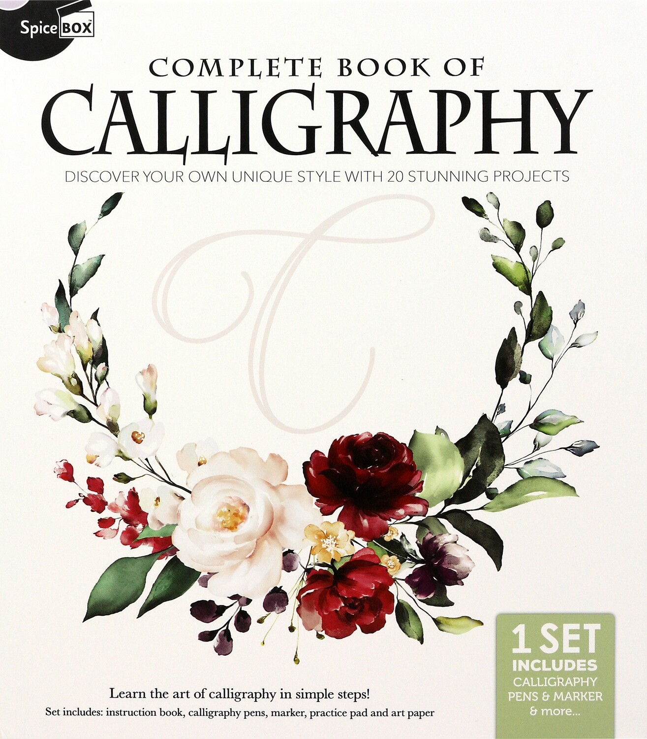 Book Kit: Complete Book Of Calligraphy