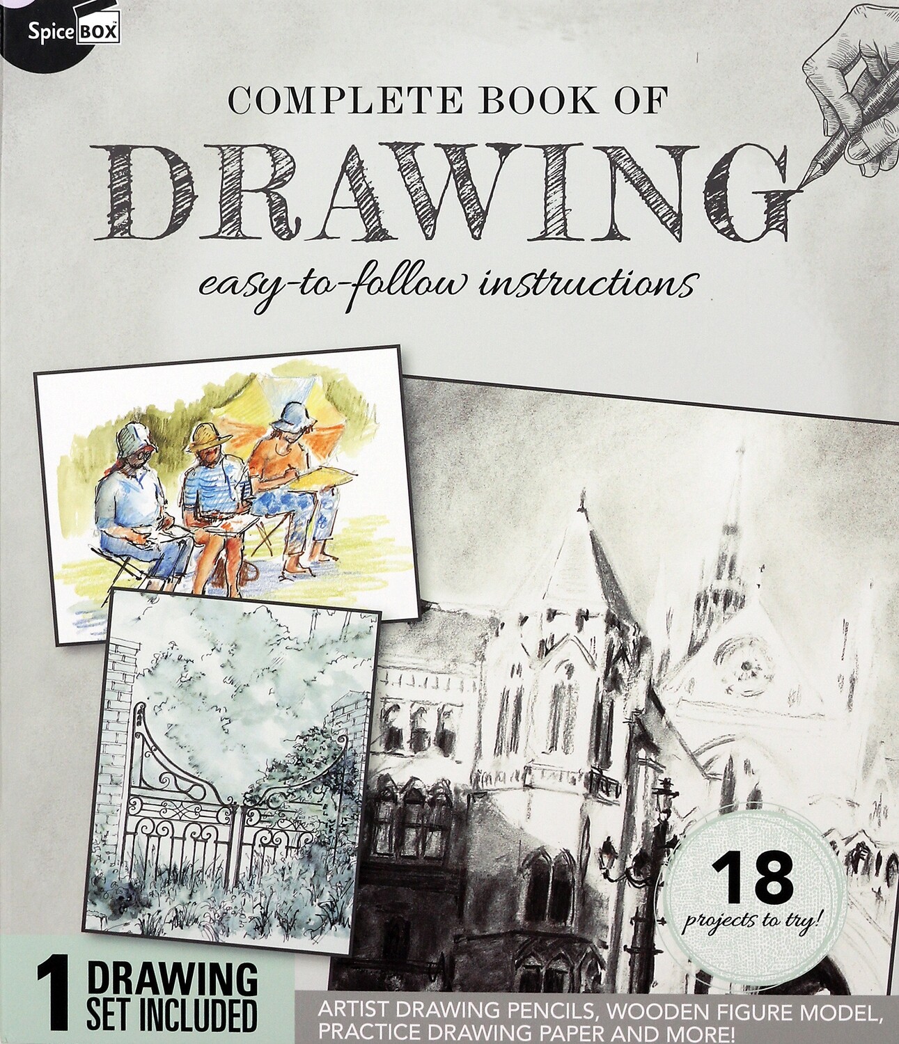 Book Kit: Complete Book Of Drawing