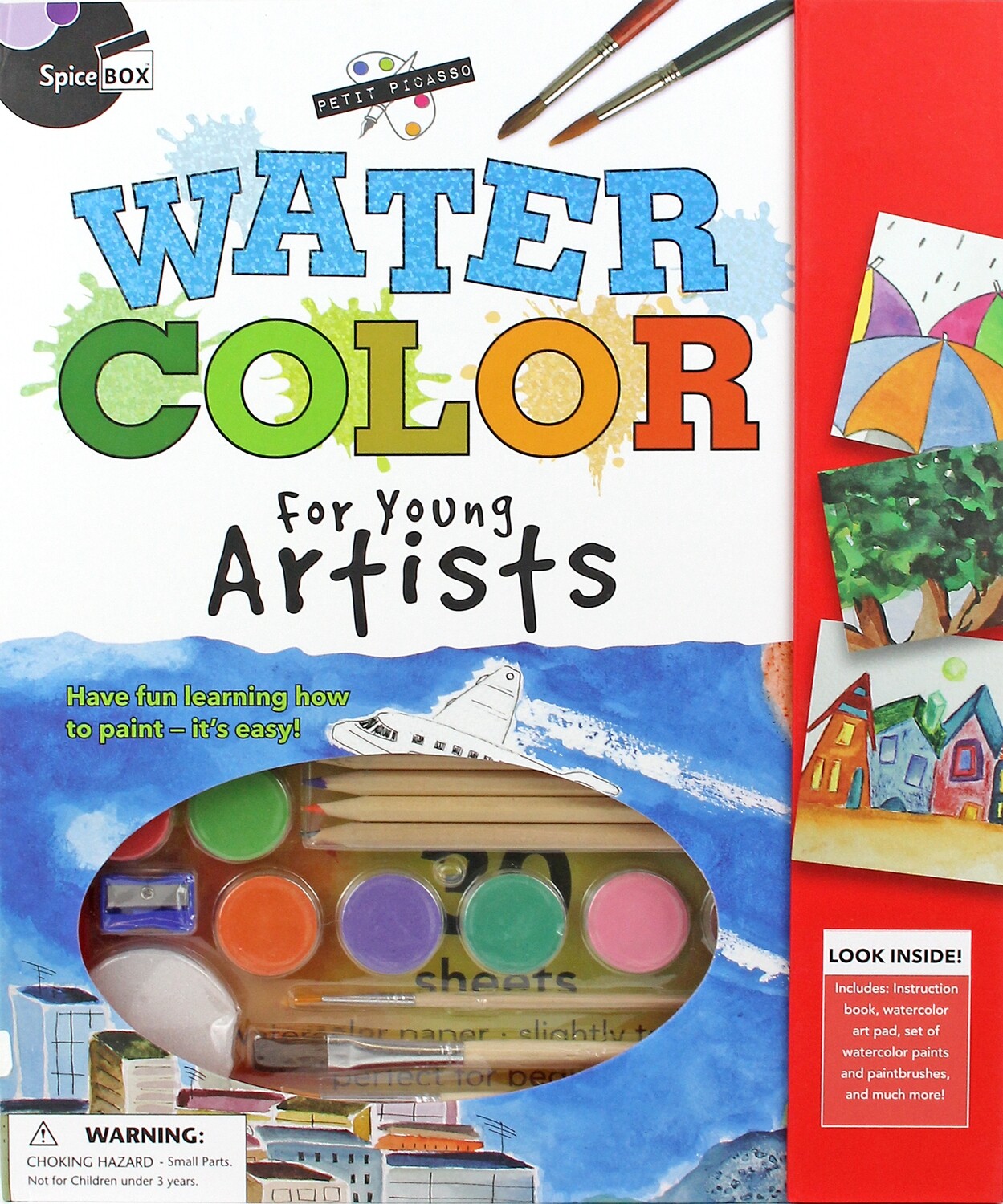Book Kit: Petit Picasso Watercolour For Young Artists