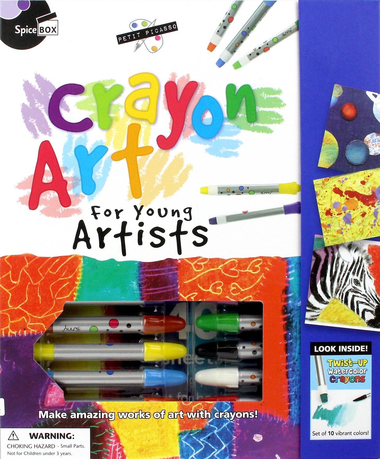 Book Kit: Petit Picasso Crayon Art