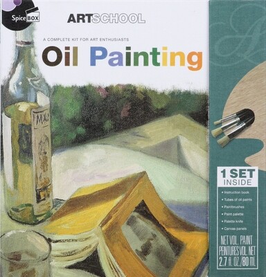 Book Kit: Art School Oil Painting