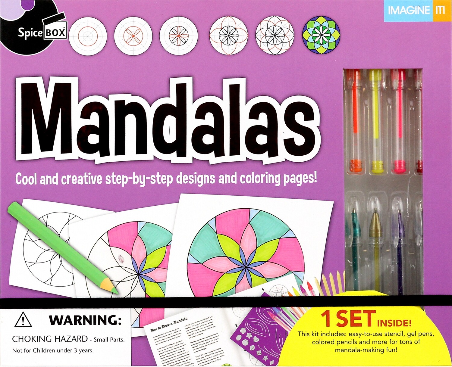 Book Kit: Imagine It 2.0 Mandalas