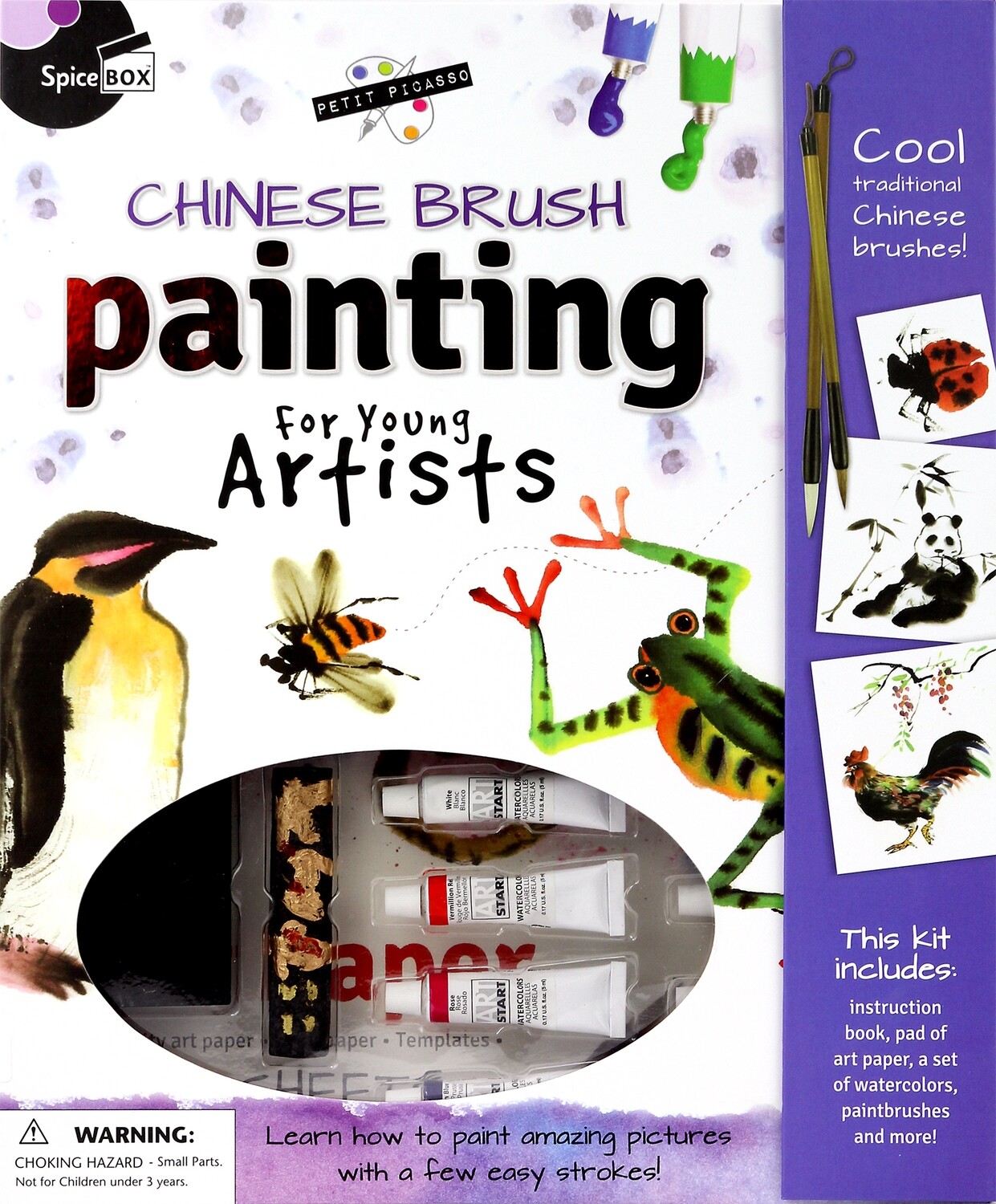 Book Kit: Petit Picasso Chinese Brush For Young Artists