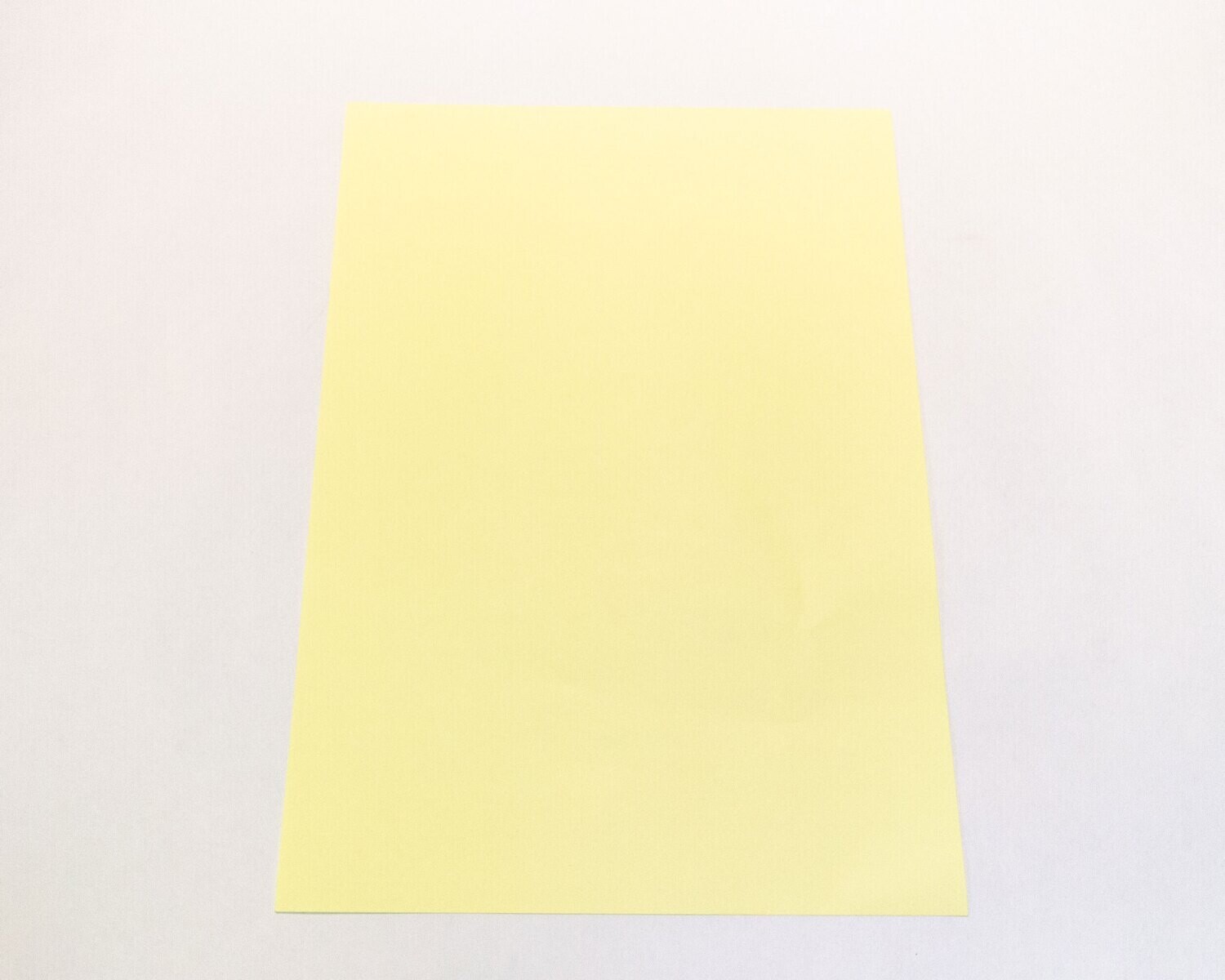 Cardstock, Maya, 54Lb Straw Yellow, A4, Single