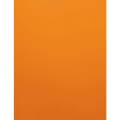 Cardstock, 60lb, Letter Orange, 500 pack, Earthchoice
