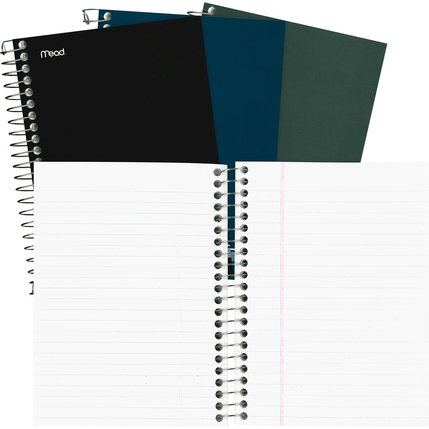 Notebook, Lined, 5" x 7" Assorted Colours, 280 Pages, Cambridge