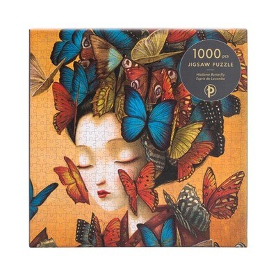 Puzzle, Madame Butterfly 1000 Pieces, 20" x 27.5"