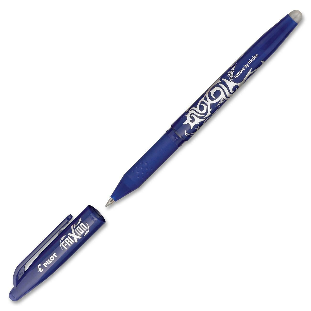 Pen, Erasable, Gel Rollerball, FriXion Blue, Box of 12, 0.7 Mm