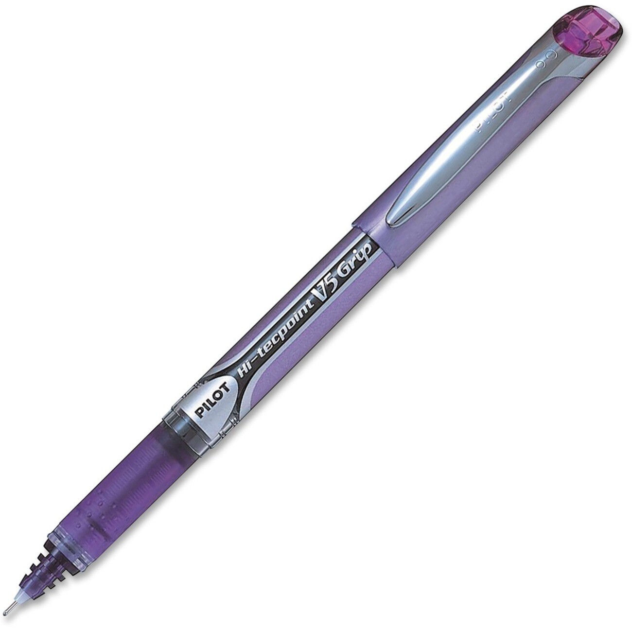 Pen, Needle Point Rollerball, Hi-Tecpoint V5 Violet, Single, 0.5 Mm