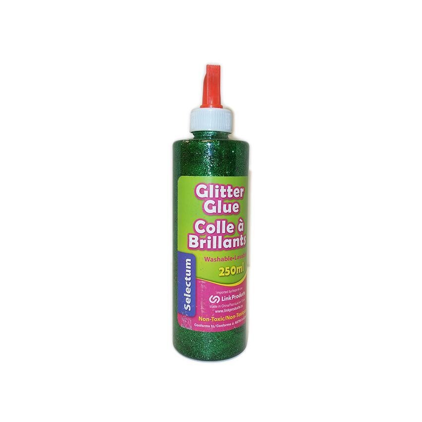 Glue, Premium Glitter Green, 236ml, Basics