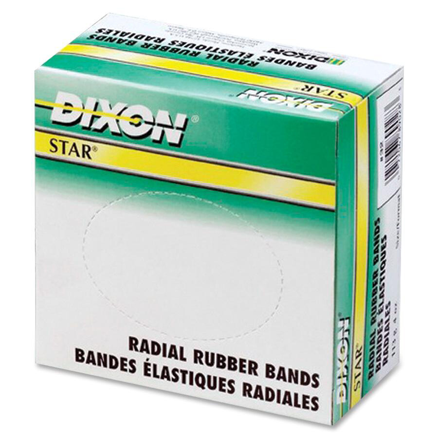 Rubber Bands #333 Assorted Colours, 1/4 lb, Dixon