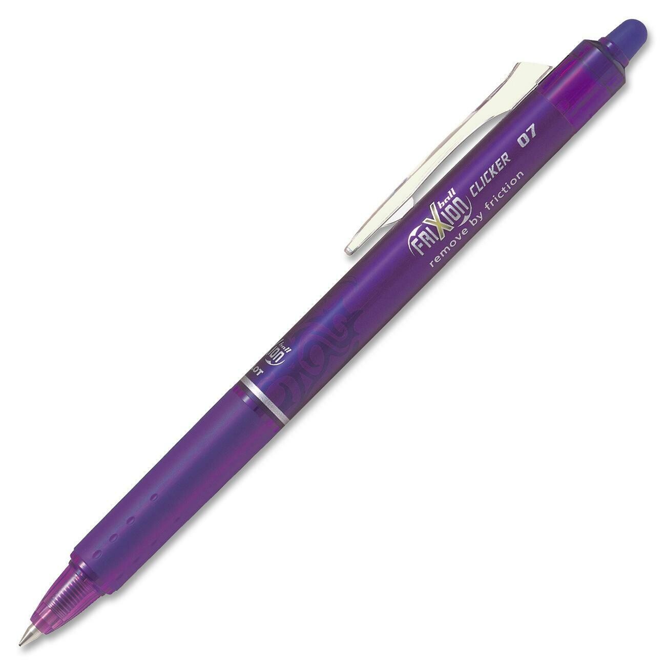 Pen, Erasable, Gel Rollerball, FriXion Purple, Single, 0.7 Mm, Refillable
