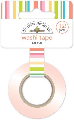 Washi Tape - Tutti Frutti 15mm 30 Feet
