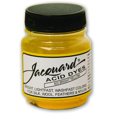 Fabric Acid Dyes, Bright Yellow 14g
