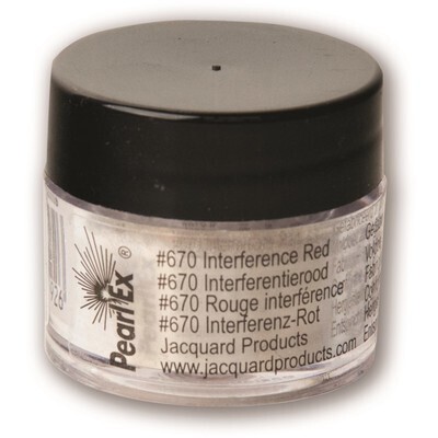 Pigment Powdered, Pearl Ex Interference Red, 3G