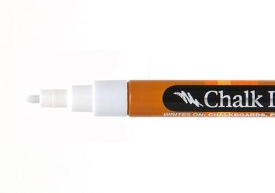 Marker Wet Wipe Chalk Chalk White 1Mm