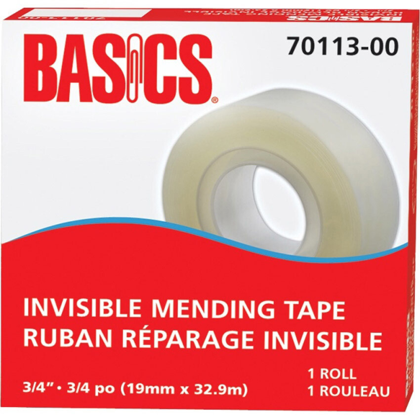 Tape, Invisible Single, 19mm x 32.9m, Scotch