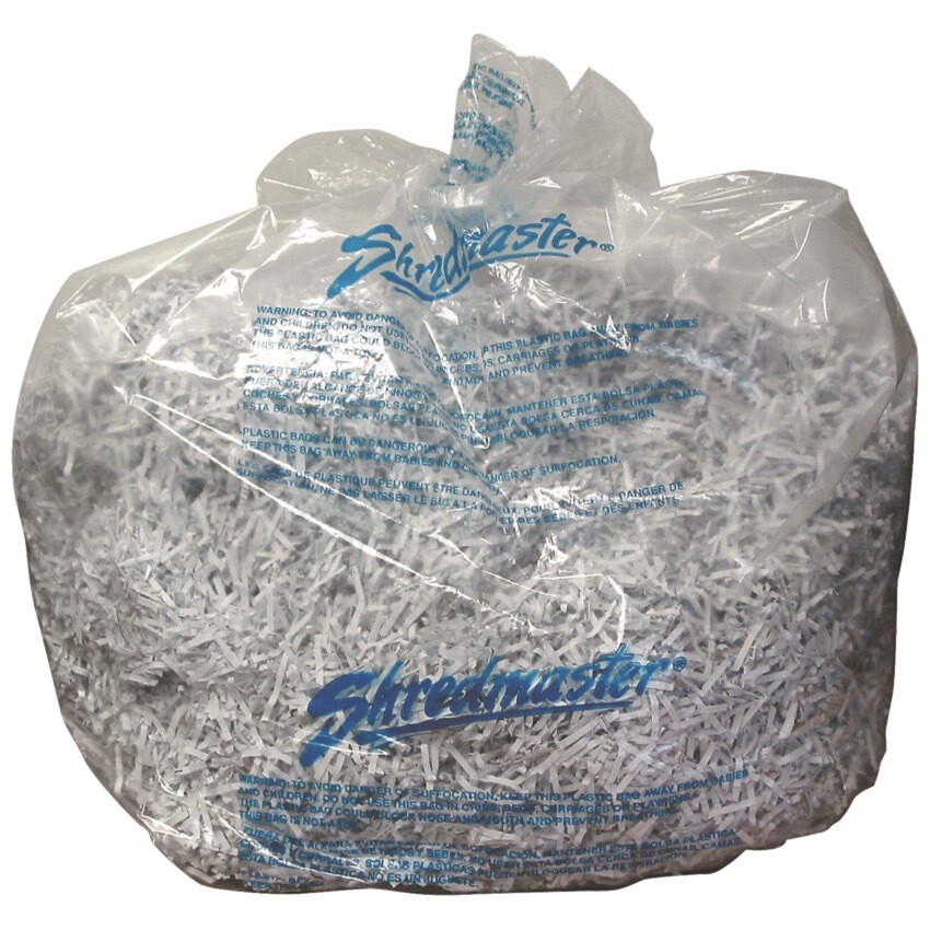 Shredder Bags, 25"x16"x17" 100 Pack, Swingline