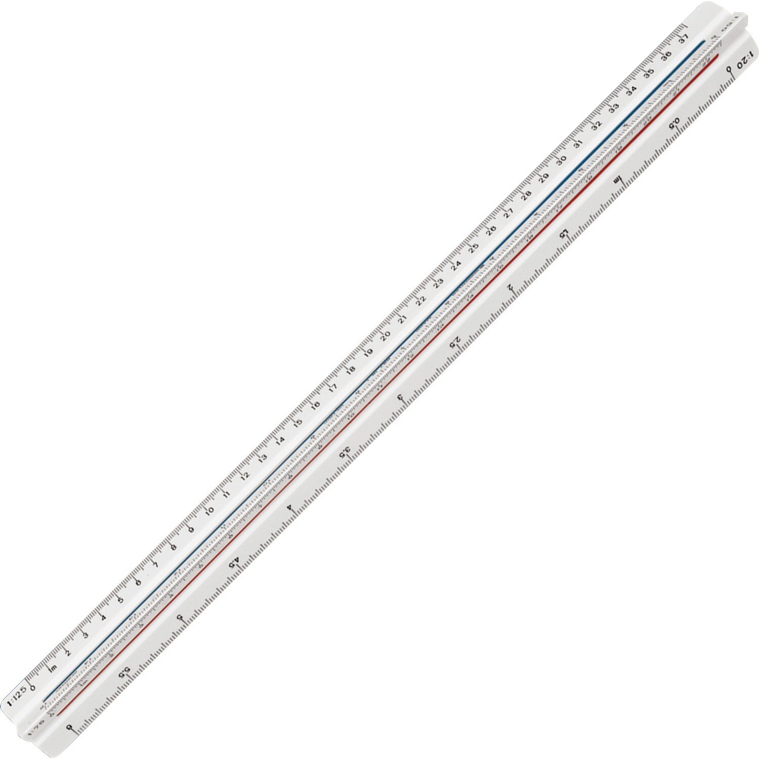 Ruler, Triangular Scale Conversion, Metric/Imperial, Staedtler