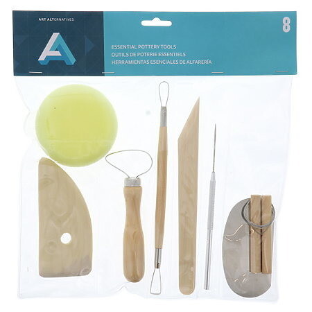 Pottery Tool Set 8 Assorted Pieces