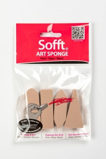 Art Sponge, Soft 4 Pack, Mixed Shapes