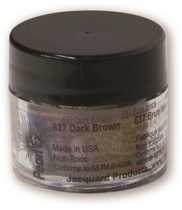 Pigment Powdered 3G Dark Brown Pearl Ex