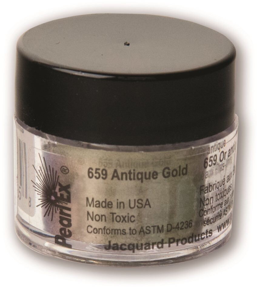 Pigment Powdered 3G Antique Gold Pearl Ex