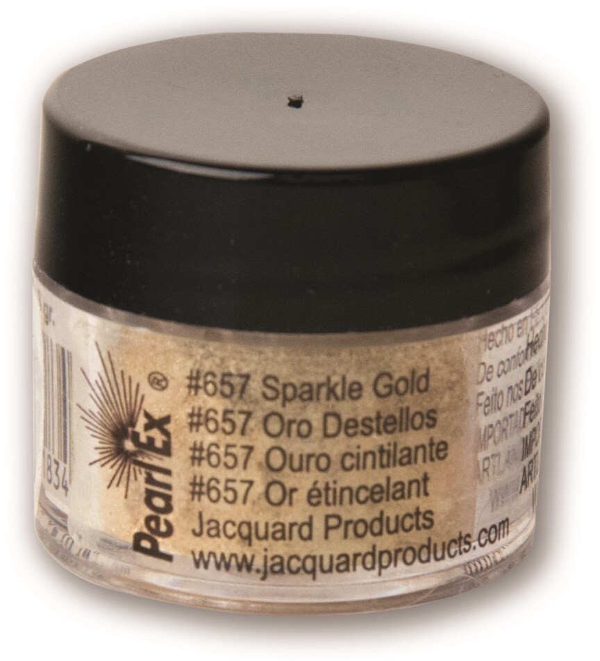 Pigment Powdered 3G Sparkle Gold Pearl Ex