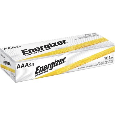 Battery, AAA 24 Pack, Industrial