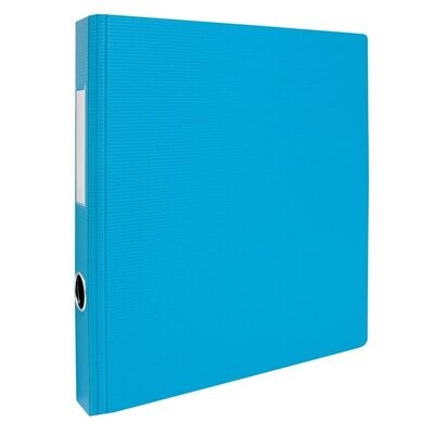 Binder, 2" Light Blue, Round Ring, GeoRing