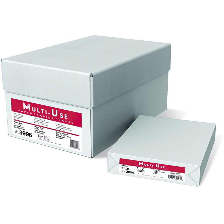 Paper, 20lb, 92 White, Multi-Use Legal, 5000 Case, Canadian Made 3996