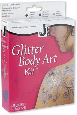 Glitter Body Art Kit Jacquard