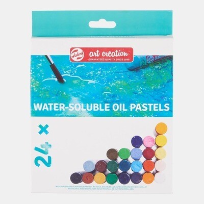 Oil Pastel, 24 Pack Water Soluble