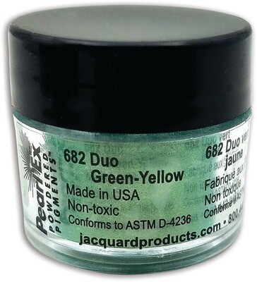 Pigment Powdered, Pearl Ex Duo Green-Yellow, 3G