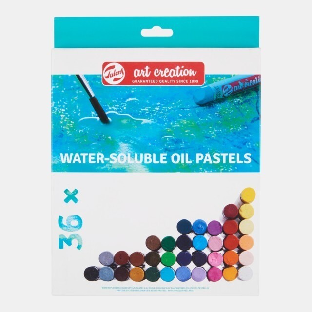 Oil Pastel, 36 Pack Water Soluble