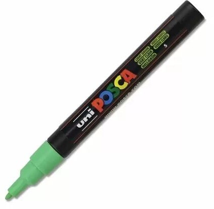 Paint Marker, Fine Bullet Light Green, 3mm, PC-3M