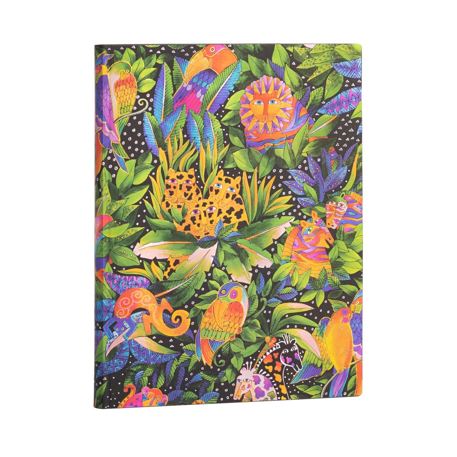 Journal, Unlined, Ultra, Softcover Jungle Song