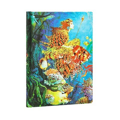 Journal, Lined, Midi Hardcover Sea Fantasies