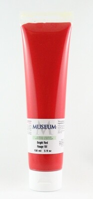 Paint, Acrylic Bright Red, 5 Oz Tube, Museum