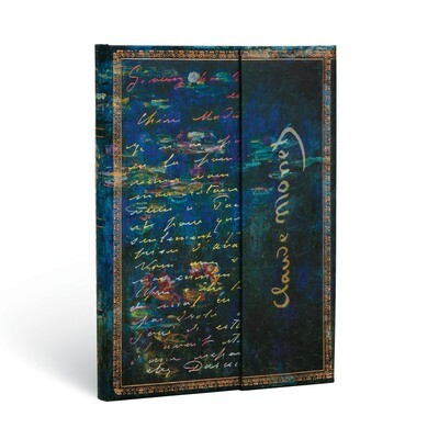 Journal, Lined, Midi Hardcover Monet (Water Lilies)