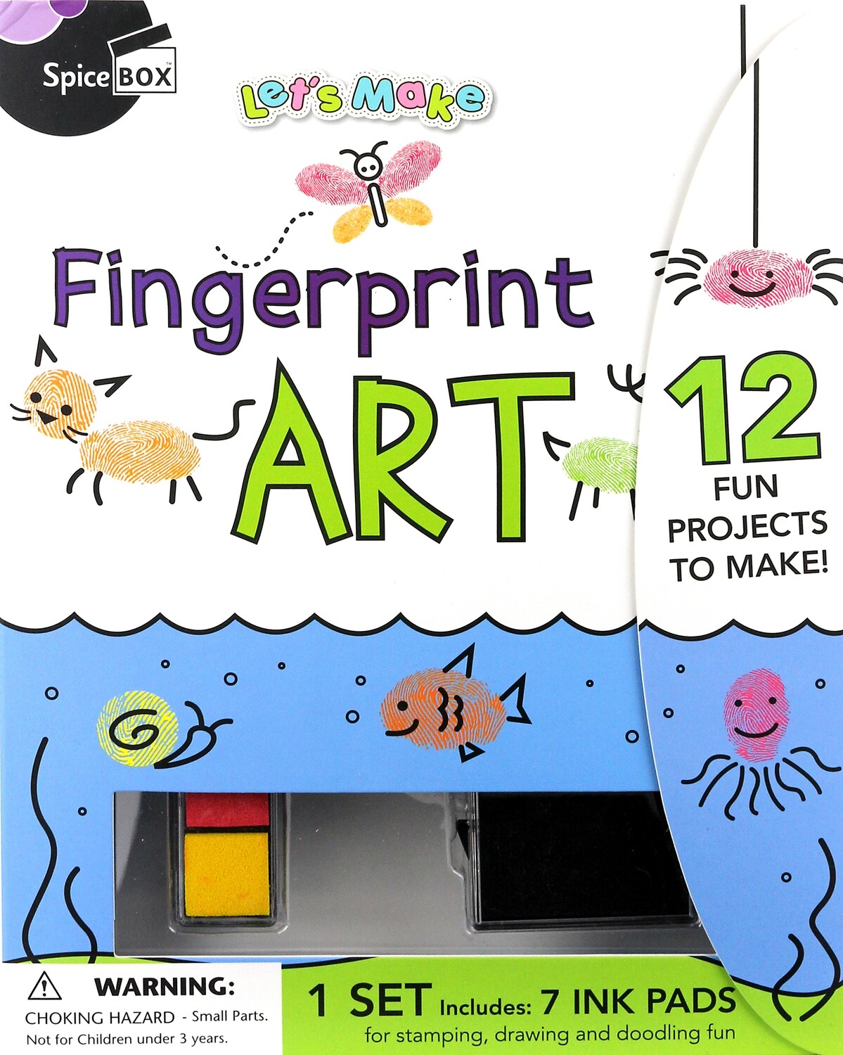 Book Kit: Let'S Make Fingerprint Art