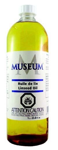 Linseed Oil 8 Oz, Museum